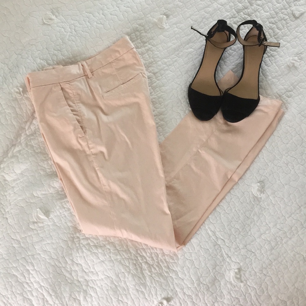 Banana Republic Peach Straight Leg Chino Pants